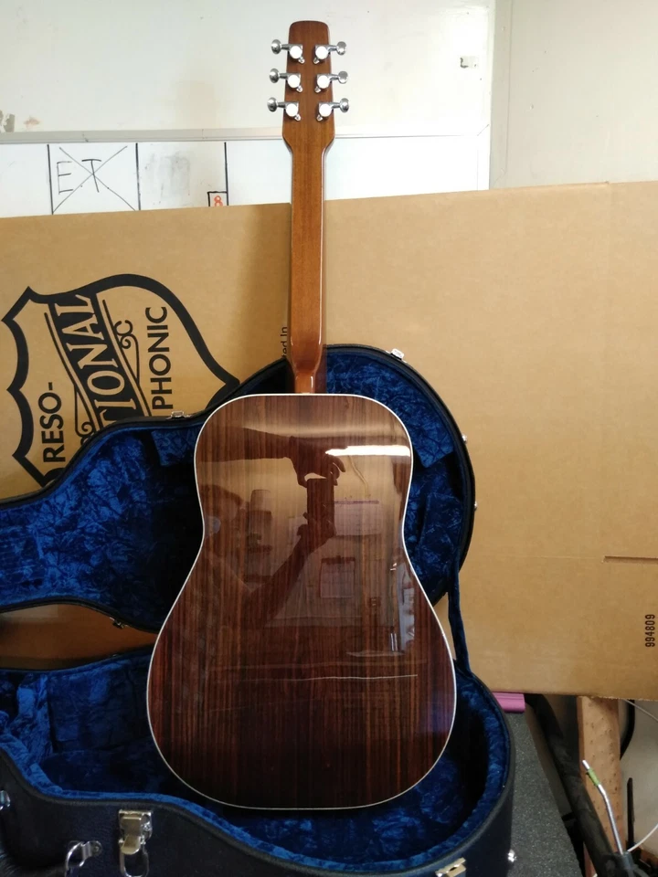 National Guitars Adirondack Spruce Scheerhorn Guitar - Image 4 of 4