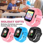 Kinder Smartwatch Musik-Player Kamera Spielen  GPS Tracker SOS Armbanduhr DE