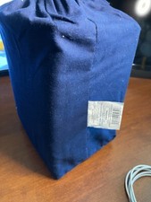 King Easy Care Solid Sheet Set Navy - Room Essentials