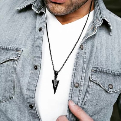 Long Necklace Pendant Chain | eBay