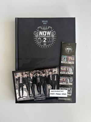 Купить now 2 bts in europe america jimin book mark rare very good