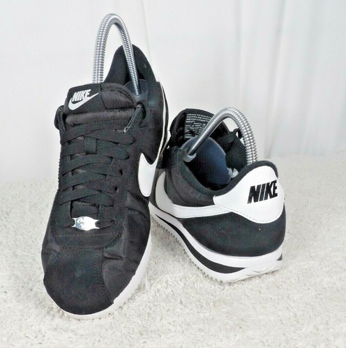 Nike Mens Cortez 72 Black Lace Up Sport 