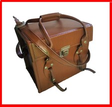 Borsa Vintage per macchina fotografia apparecchi obiettivi filtri vinile anni 70