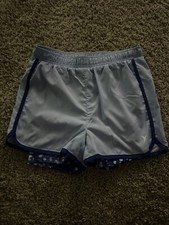 Old Navy Girls Active Built in Tights Size XL 14 Shorts Blue Pull On Comfy
