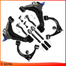 For 2007-2019 Toyota Tundra Sequoia Front Upper & Lower Control Arm Tie Rod End