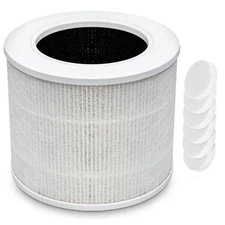 3-in-1 Core Mini True HEPA Replacement Filter for Levoit Core Mini Air Purifier