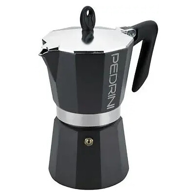 PEDRINI CAFFETTIERA 1 TAZZA ANTRACITE