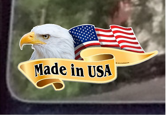 Patriotic Products | US Flag Stickers & Made In USA Stickers - Foto 4
