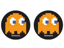 TECHNICS SLIPMATS CLYDE Coppia Panni Antistatici per Dj Piatti Giradischi