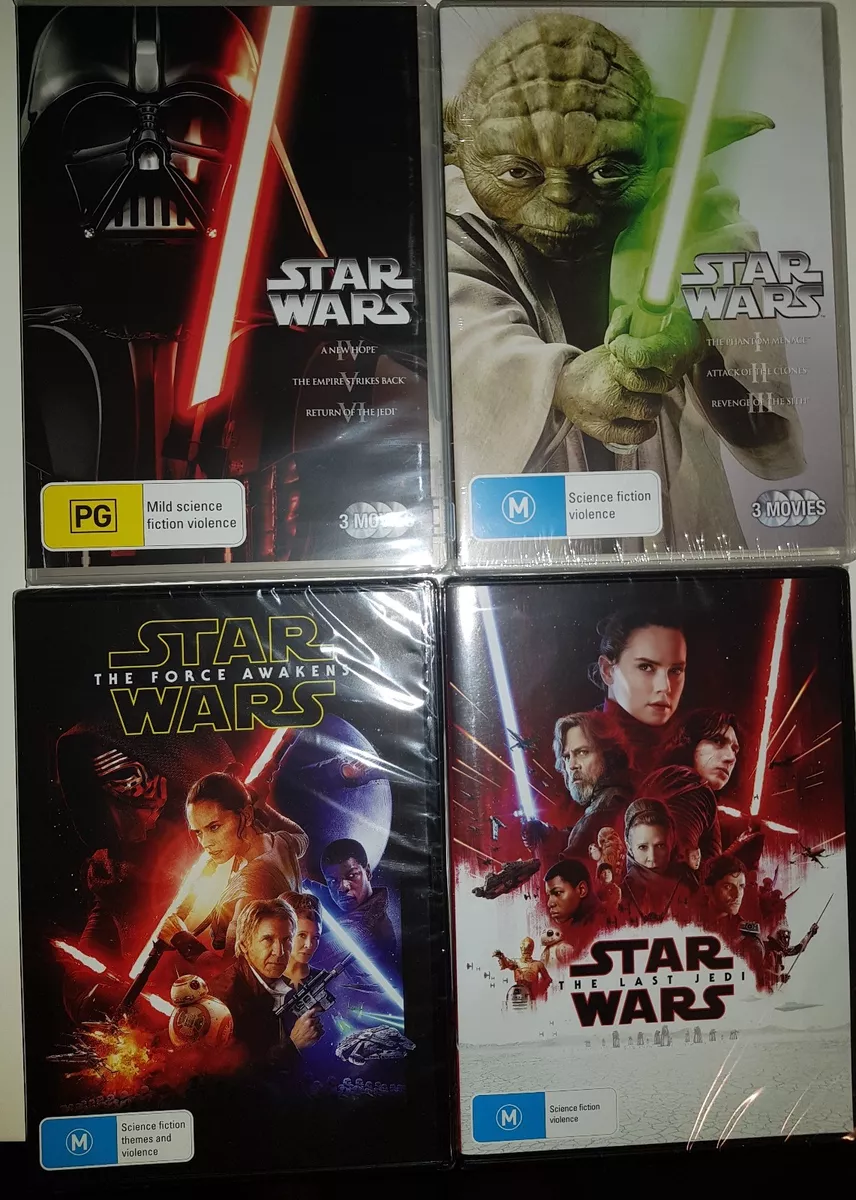 STAR WARS COMPLETE MOVIE COLLECTION EPISODE I VIII DVD BOX SET 8
