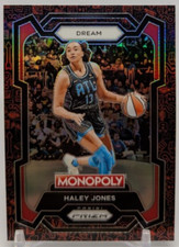 2024 Panini WNBA Prizm Monopoly Haley Jones Red Classic Icons Prizm #43 - Dream