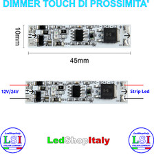Interruttore Dimmer Touch 12V/24V Per Strip LED - 2 Pezzi Con Memoria E Indicatore Blu - Foto 4