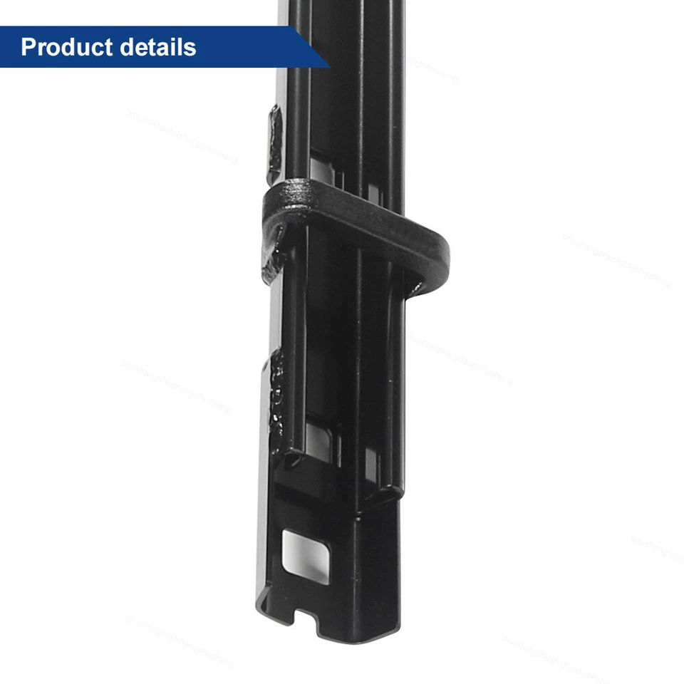 New Black Floor Track Brackets Fits 2015-2023 Ford Transit 2 Person Bench Seat Foto 4 de 4