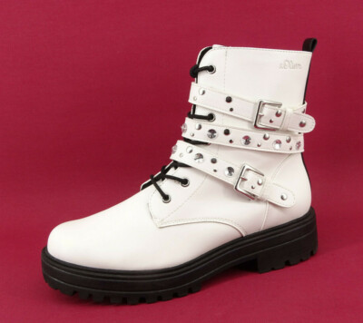 Schuhe Plateau Boot Damen Stiefel Stiefeletten