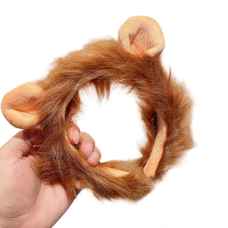 3D Plush Cartoon Hair Hoop Headband for Family Parties and Gatherings