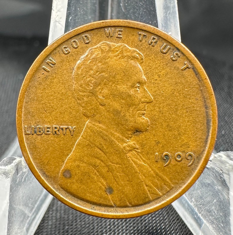 1909 VDB Copper Lincoln Wheat Penny 1 Cent Nice.