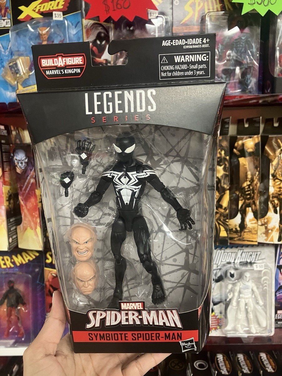 Marvel Legends Kingpin BAF Spider-Man Wave Complete Set Box Damage