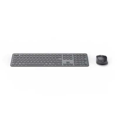 Hama Funk-Tastatur-Maus-Set USB PC QWERTZ DE kabellos Bluetooth 10m wireless SW - Bild 1 von 4