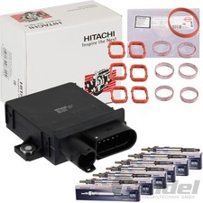 ASTEMO HITACHI STEUERGERÄT+BERU GLÜHKERZEN+...