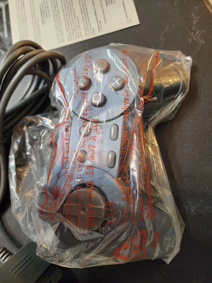 Playstation 1 InterAct Prism Color Series Purple Haze Gamepad Controller -NIB - Image 3 of 3