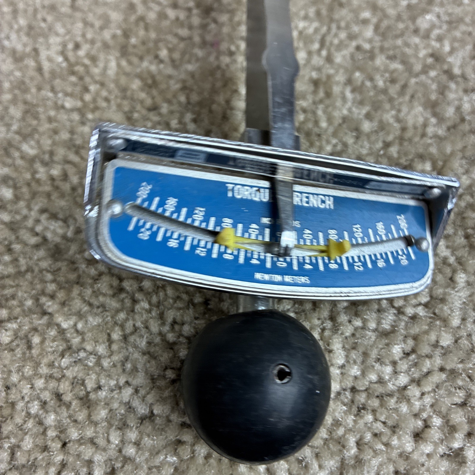 Sturtevant Richmont Model DM Flat Beam 3/8 Torque Wrench 