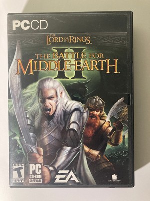 Lord of The Rings: Battle for Middle Earth II 2 PC LOTR w/ Manual Insert And Key