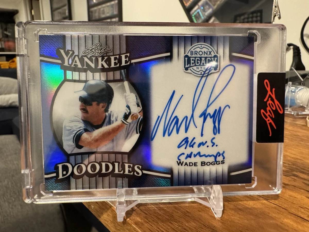 Wade Boggs Autograph Baseball Cards for sale | eBay