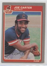 1985 Fleer Joe Carter #443 09cs