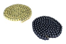 6mm 25H Gold, Steel DRIVE CHAIN Any Links Split Mini Moto Midi Quad Racing Bike