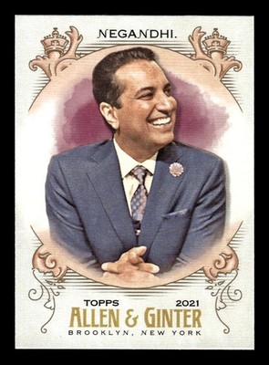 2021 Topps Allen & Ginter #219 Kevin Negandhi E029