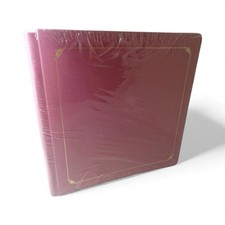 Creative Memories 12 x 12 Premiere Album White Pages Original Mulberry Mauve NEW