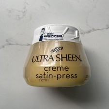 1 Ultra Sheen Creme Satin Press Yellow Hair Cream 8 Oz Made in USA