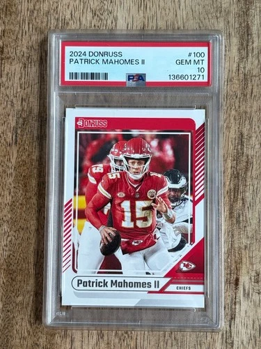 2024 PANINI DONRUSS PATRICK MAHOMES II #100 - PSA 10 GEM MT