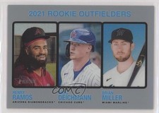 2022 Topps Heritage Chrome Silver Refractor /373 Brian Miller Greg Deichmann 4z8