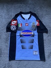MAGLIA BUFFON 2002 2003 RETRO VINTAGE LOTTO BLU BIANCONERA CHAMPIONS PORTIERE