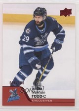 2020-21 Upper Deck AHL Exclusives 28/100 Nathan Todd #2 0a4