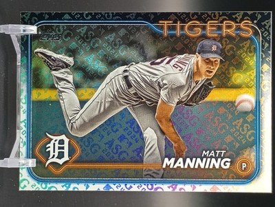 2024 Topps All-Star Game Baseball #277 Matt Manning ASG Foil Stamped Tigers