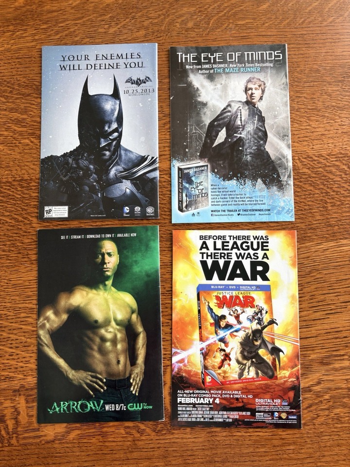 Lot of 4 DC Comics - Batman and Two-Face The New 52! & Batman Robin Two ...
