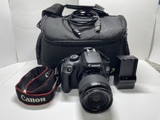 CANON EOS 4000D DSLR CAMERA w EF-S 18-55mm LENS EXC CONDITION Low Shutter Count