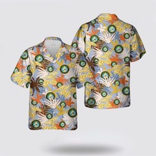 US Navy Seabee Naval Construction Group 1 Hawaiian Shirt 8211 Gift For Military