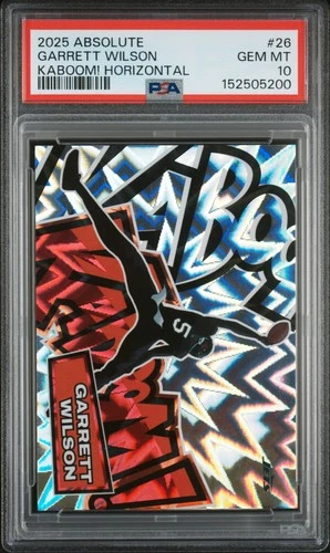 2025 Panini Absolute Garrett Wilson Base (PSA 10)