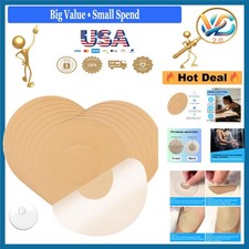 20 Pack Libre 3 Waterproof Breathable Sensor Patches No Glue Center