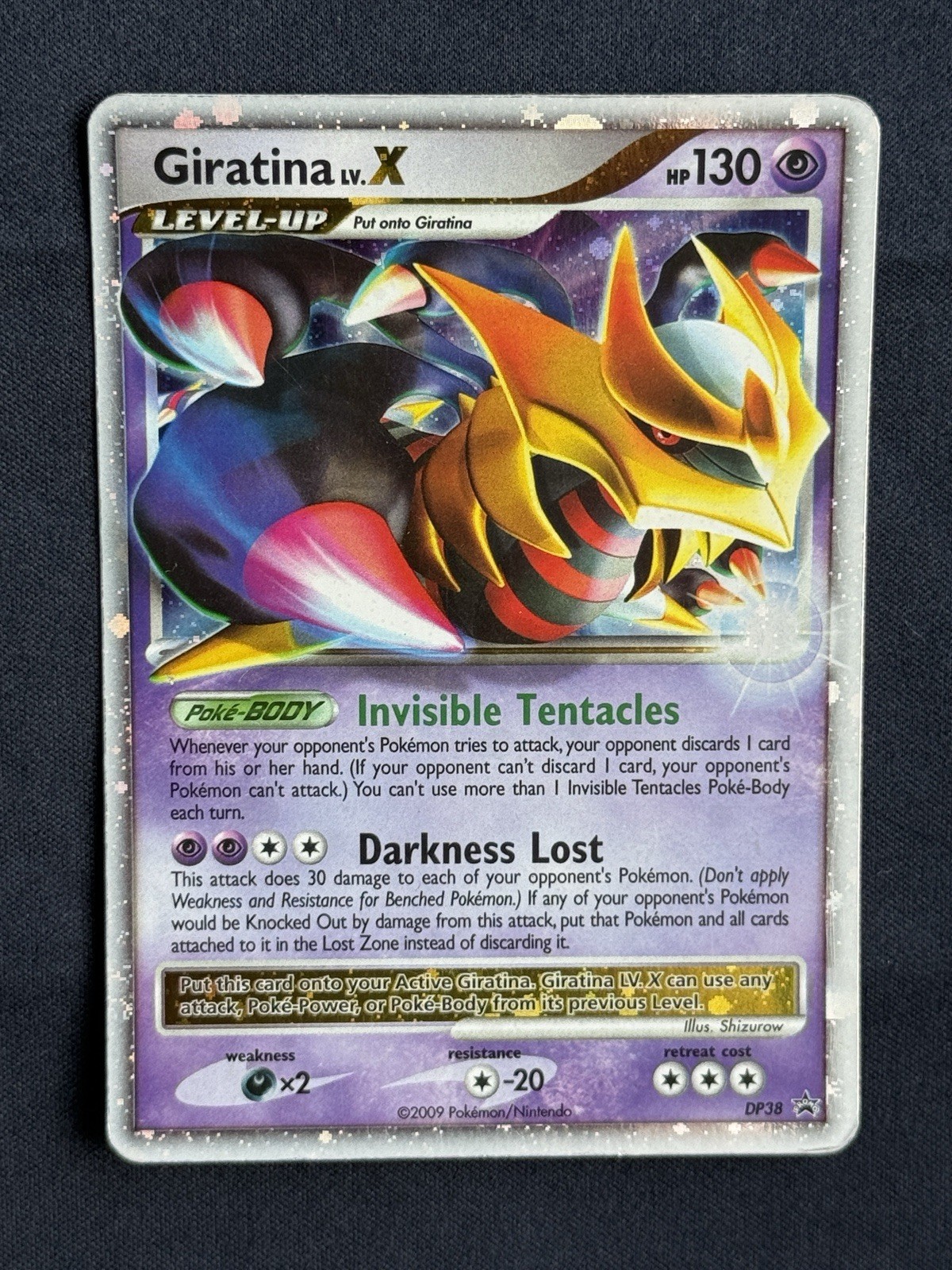 Giratina LV.X DP38 Holo Diamond & Pearl Promo 2009 Pokémon TCG [MP]