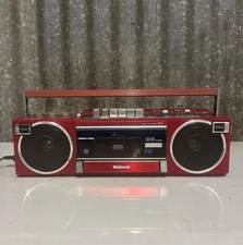 Vintage NATIONAL RX - F2F2  4 Band FM/AM/SW1/SW2 Radio Stereo Cassette Player