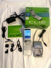 Sony CLI PEG-NX70V/U Palm OS 5 PDA Camera Box Accessories New Battery Tested