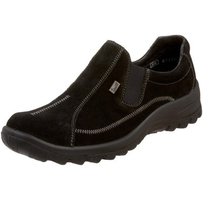 Rieker Eike 60 Flat Glace Black L7160-00 Women's Size 7-7.5 Medium