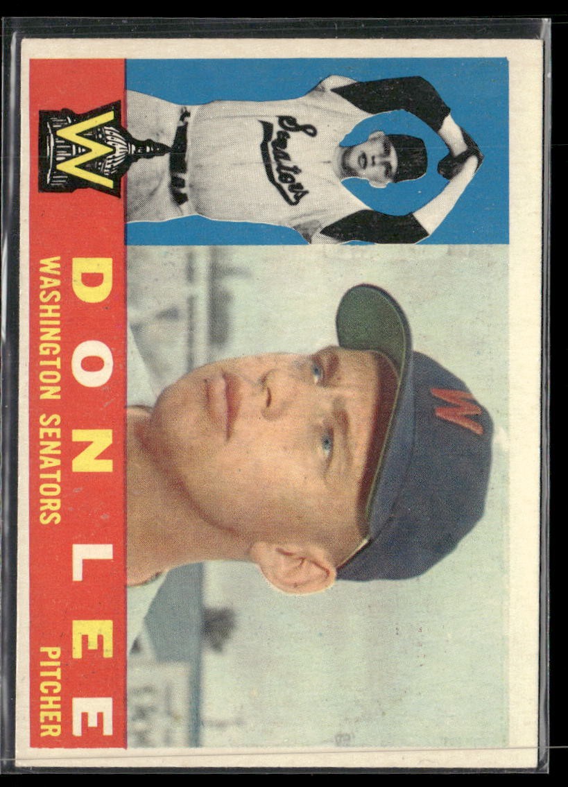 1960 Topps #503 Don Lee