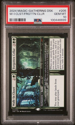 Forgotten Cellar 205 Magic The Gathering Duskmourn: House Of Horror Mtg PSA 10
