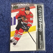 2021-22 Upper Deck Young Guns Mike Hardman Rookie Chicago Blackhawks #208