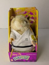 Gemmy Kung Fu Fighting Martial Arts Hamster W/ Nunchucks Vintage